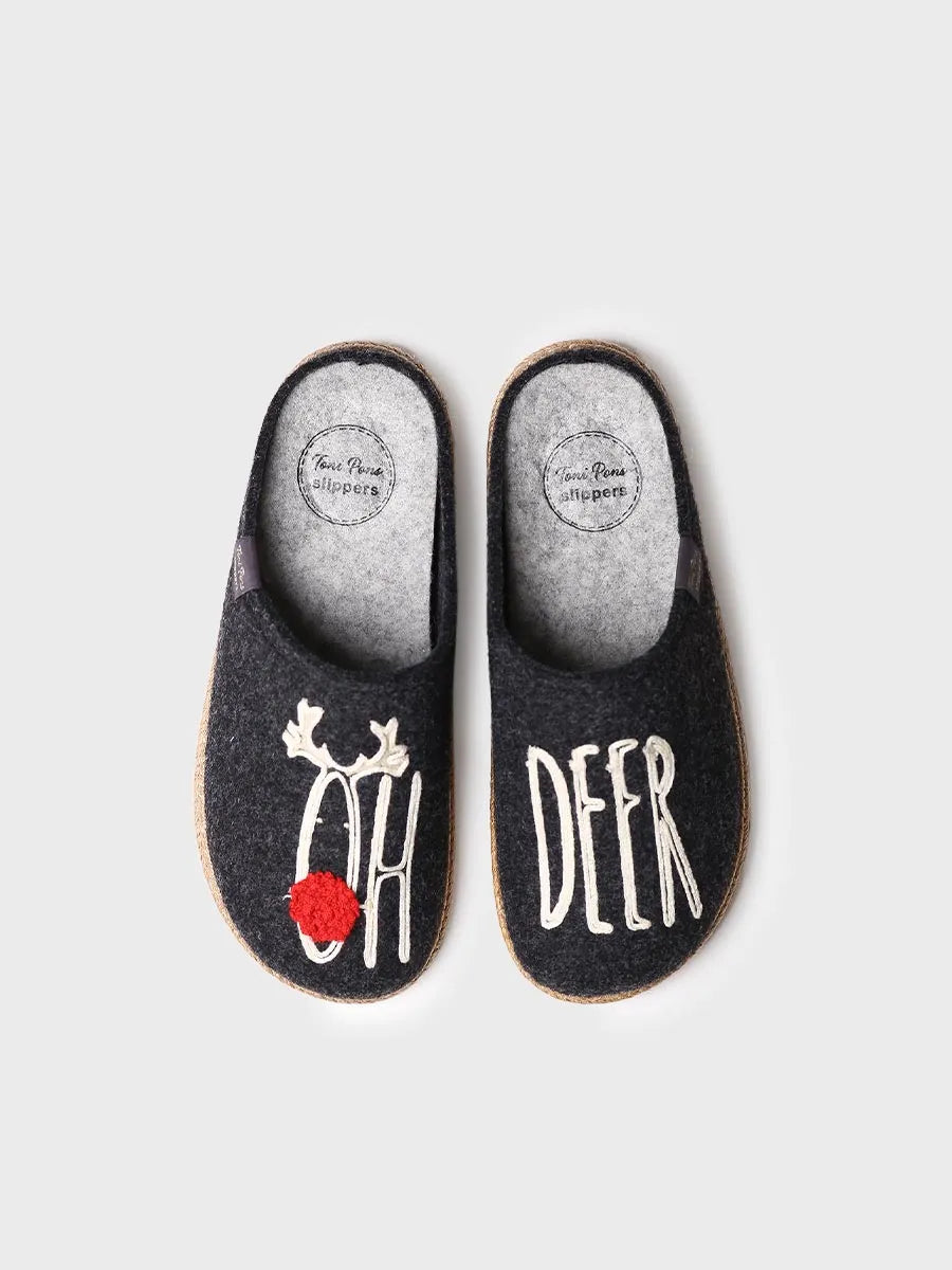 Women's Felt Slippers - DELI-DR