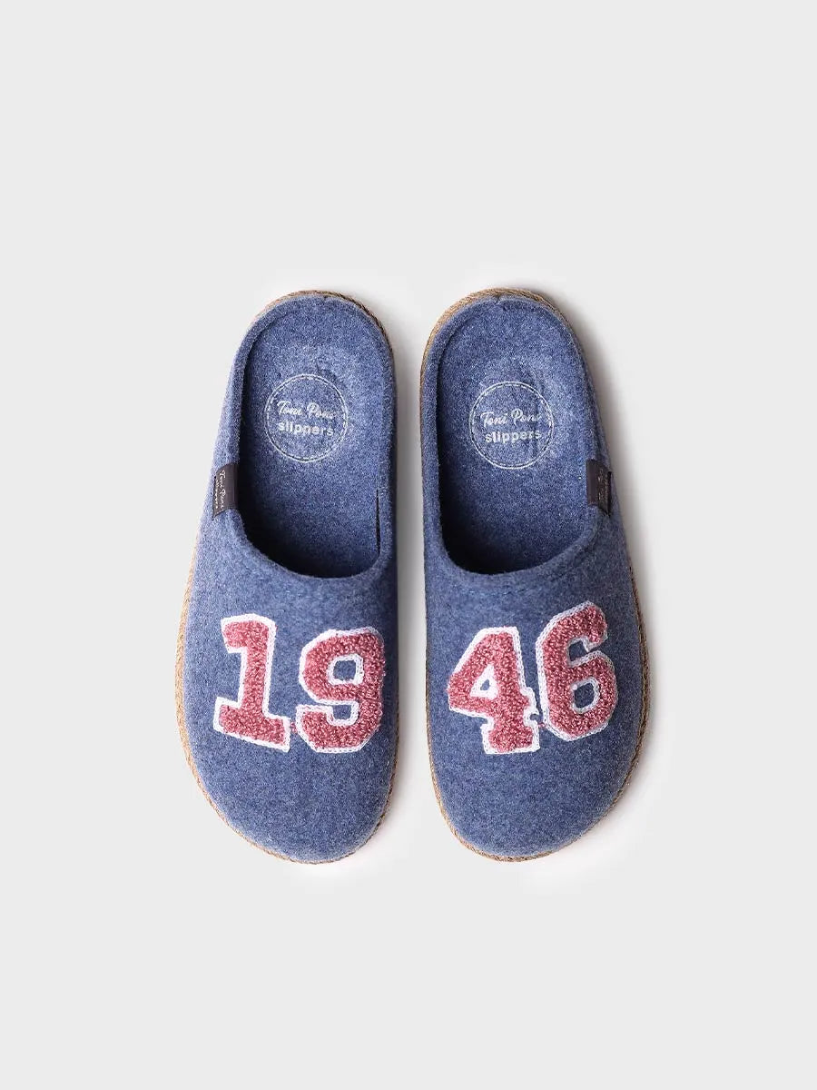 Filzpantoffeln für Damen - DELI-EF