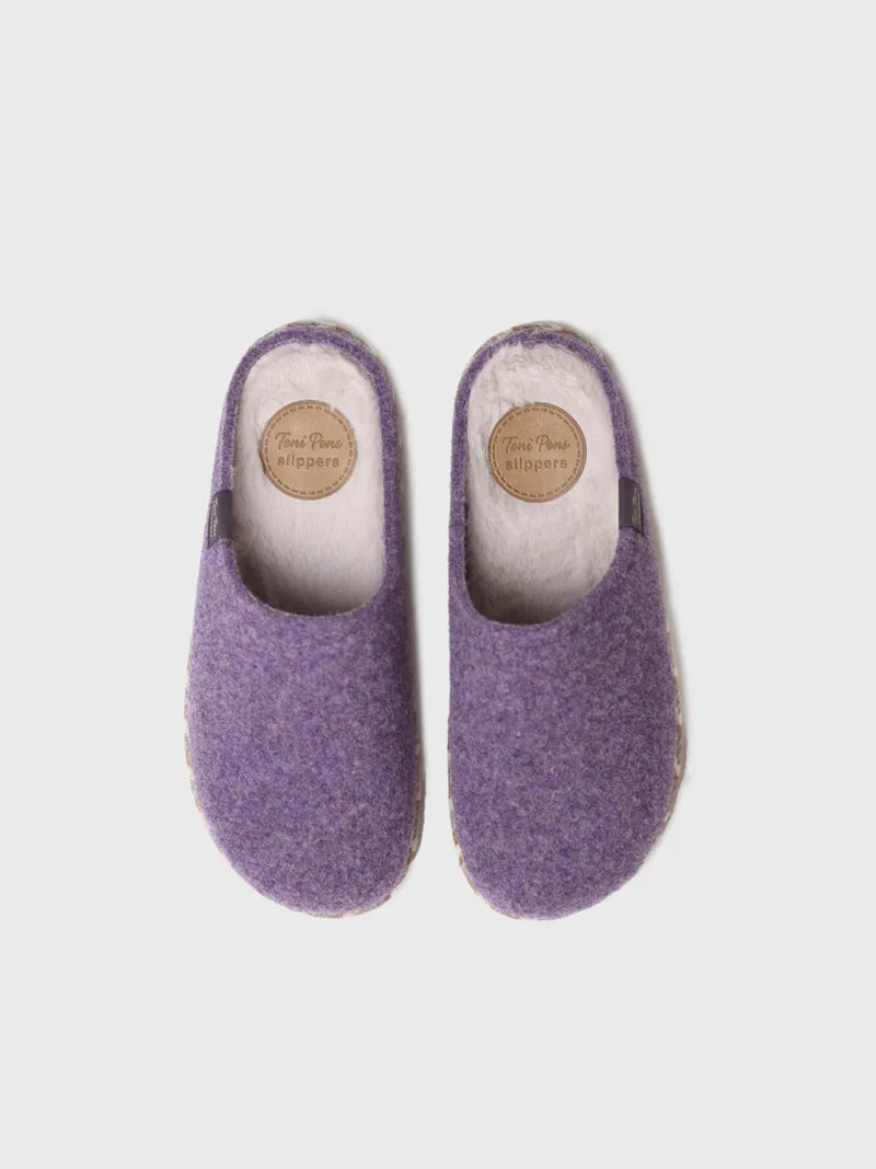 zapatillas de casa mujer - Slippers para mujer en fieltro | DELI-FP  - Toni Pons  