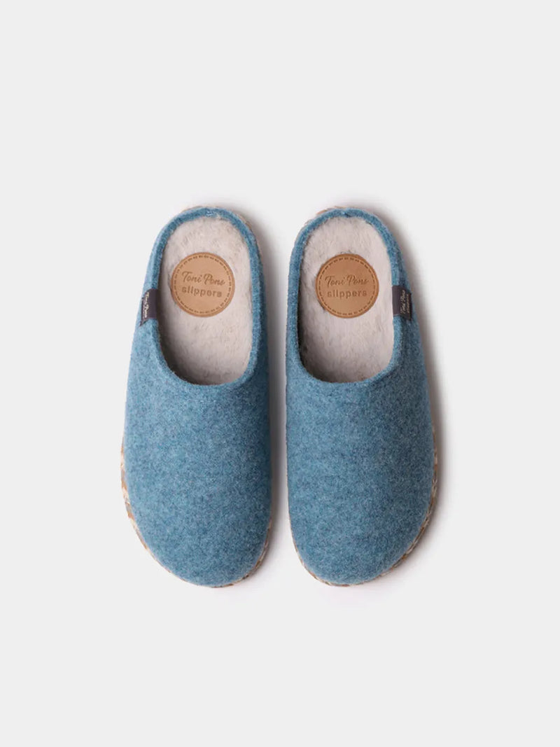 Zapatillas de casa mujer - Slippers abiertas para mujer en fieltro | DELI-FP  - Toni Pons  