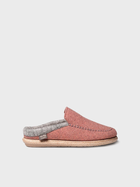 Zapatillas de casa mujer - Slipper abierta en fieltro para mujer | DENVER-FP  - Toni Pons  