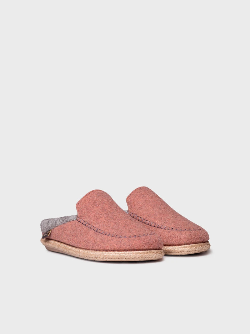 Zapatillas de casa mujer - Slipper abierta en fieltro para mujer | DENVER-FP  - Toni Pons  