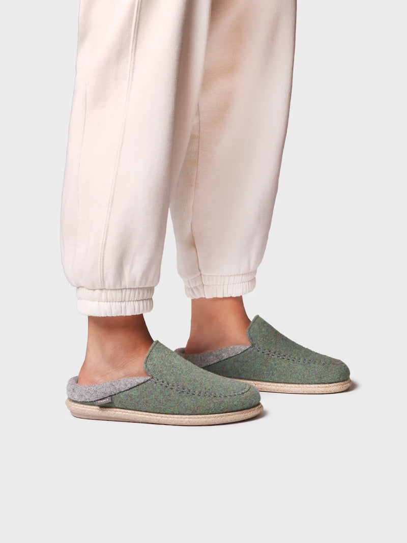Zapatillas de casa mujer - Slipper abierta en fieltro para mujer | DENVER-FP  - Toni Pons  