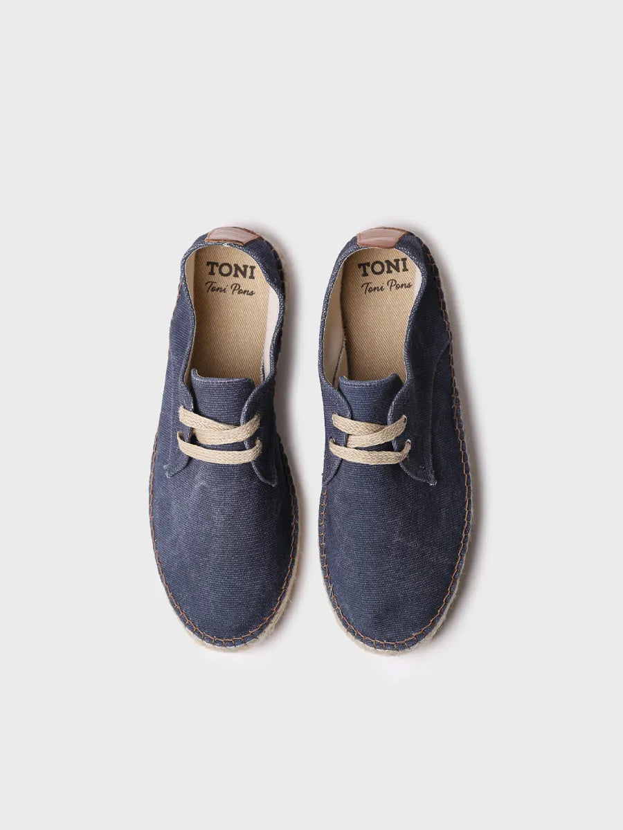 Alpargata hombre - Alpargata de hombre con cordones  - Toni Pons  