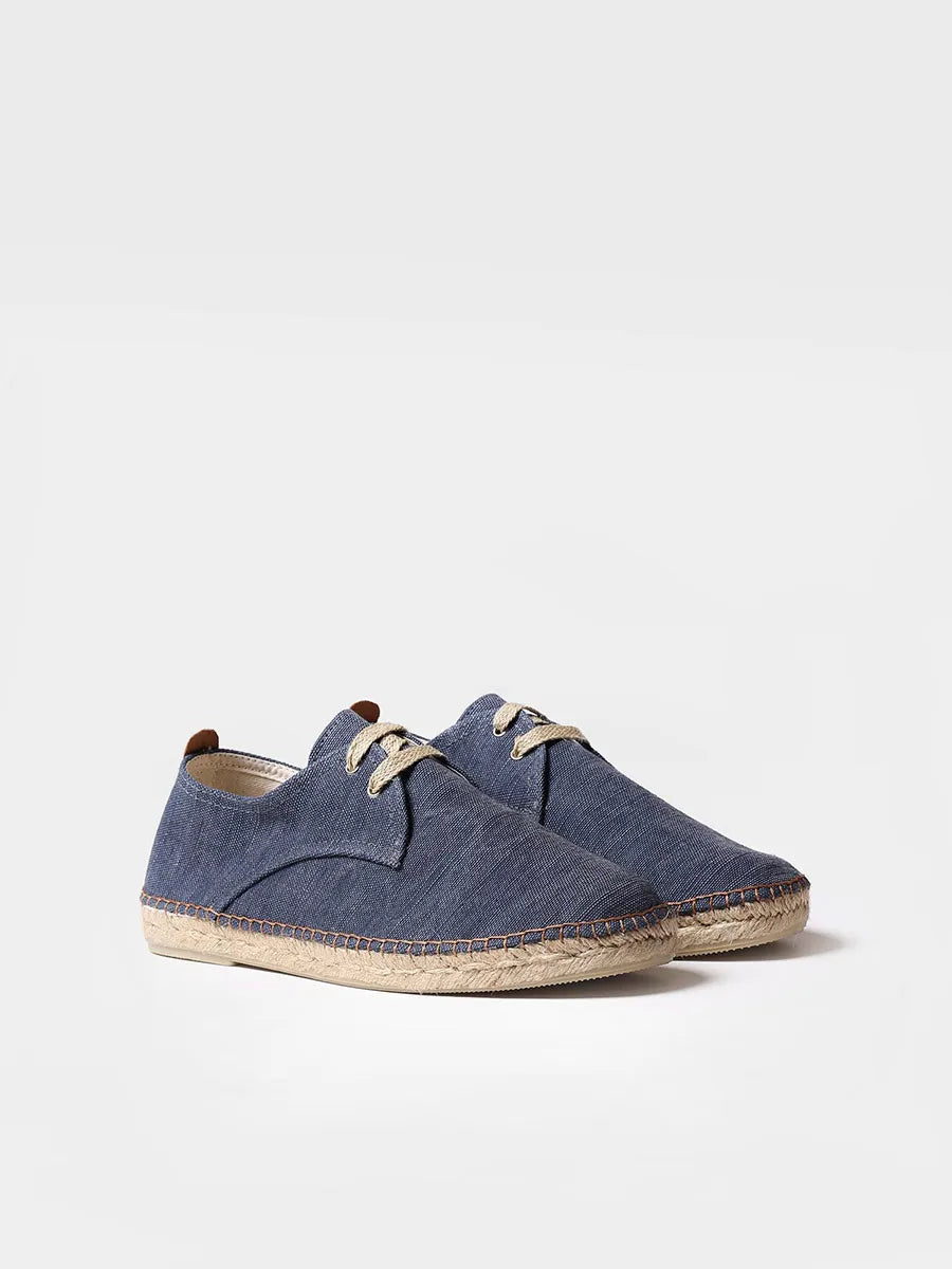 Men's espadrilles with laces