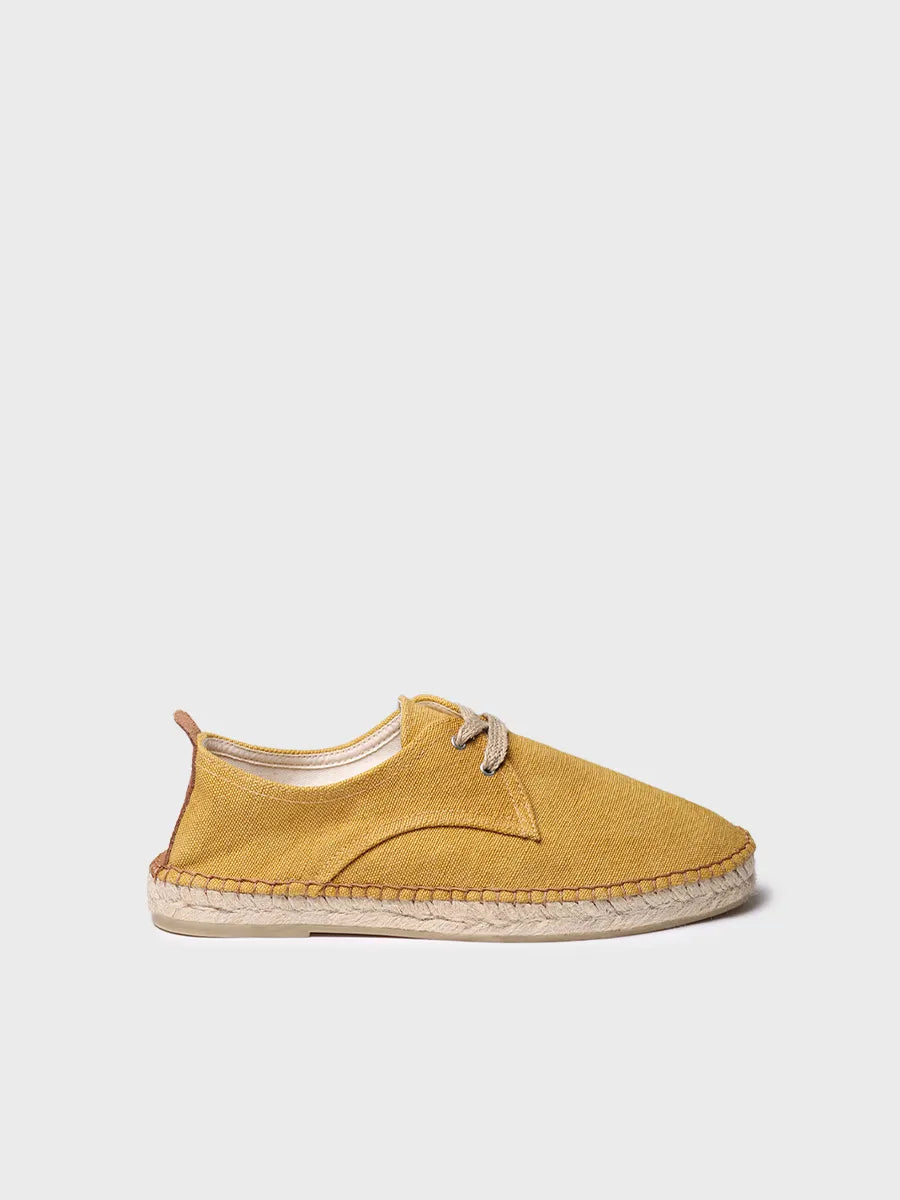 Men's espadrilles with laces