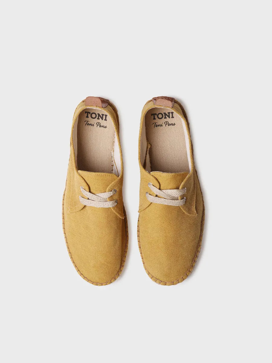 Men's espadrilles with laces