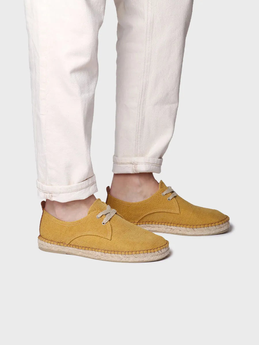 Men's espadrilles with laces