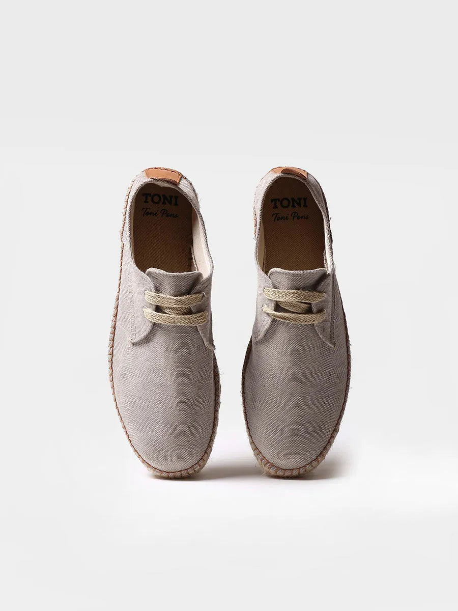 Alpargata hombre - Alpargata de hombre con cordones  - Toni Pons  