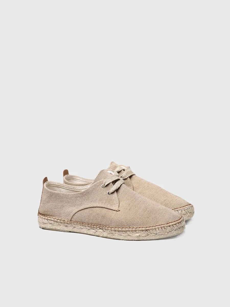 Men's espadrilles with laces