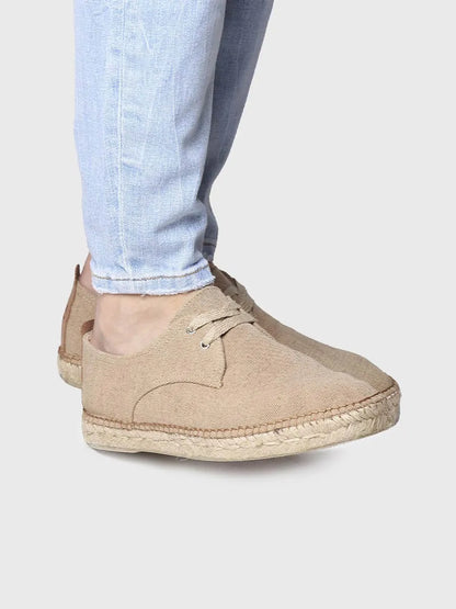 Men's espadrilles with laces