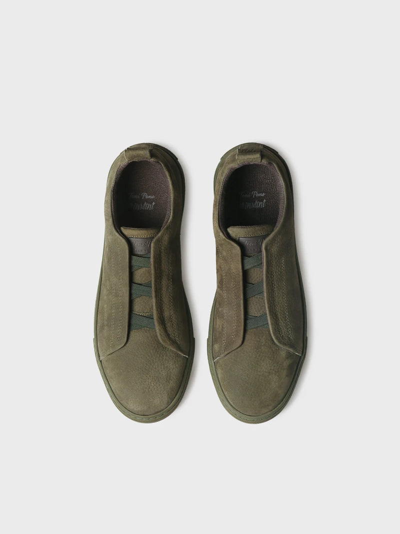 Zapatillas hombre - Deportivas con cordones elásticos en nobuk para hombre | DORCA  - Toni Pons  