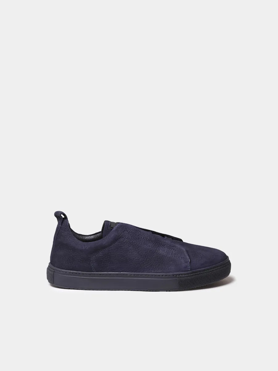 Zapatos con cordones hombre - Deportivas con cordones elásticos en nobuk para hombre | DORCA  - Toni Pons  