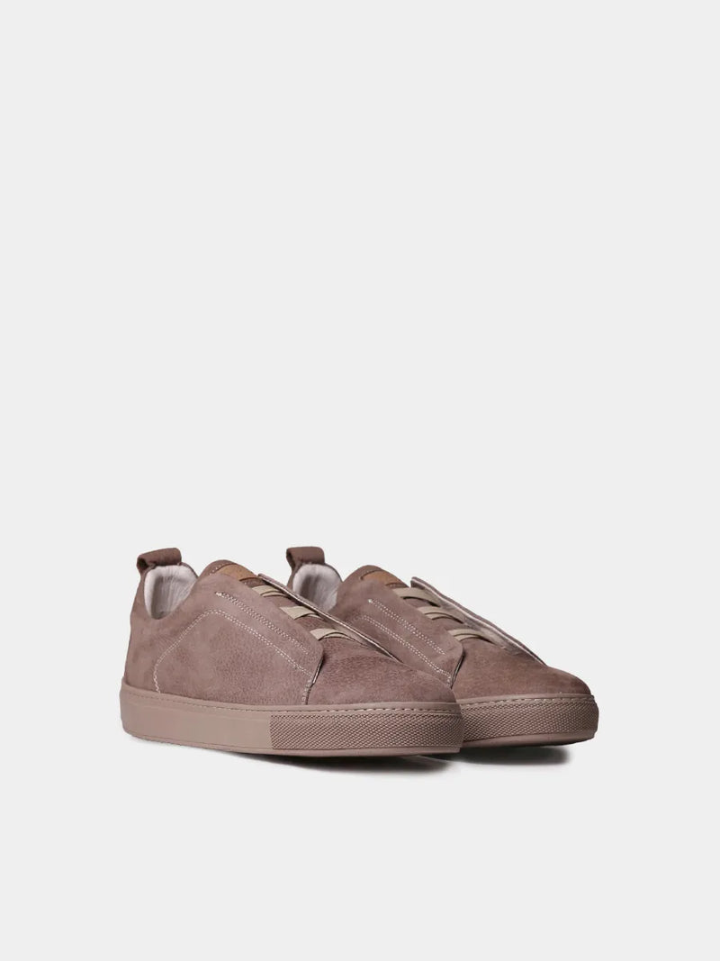 Zapatos con cordones hombre - Deportivas con cordones elásticos en nobuk para hombre | DORCA  - Toni Pons  