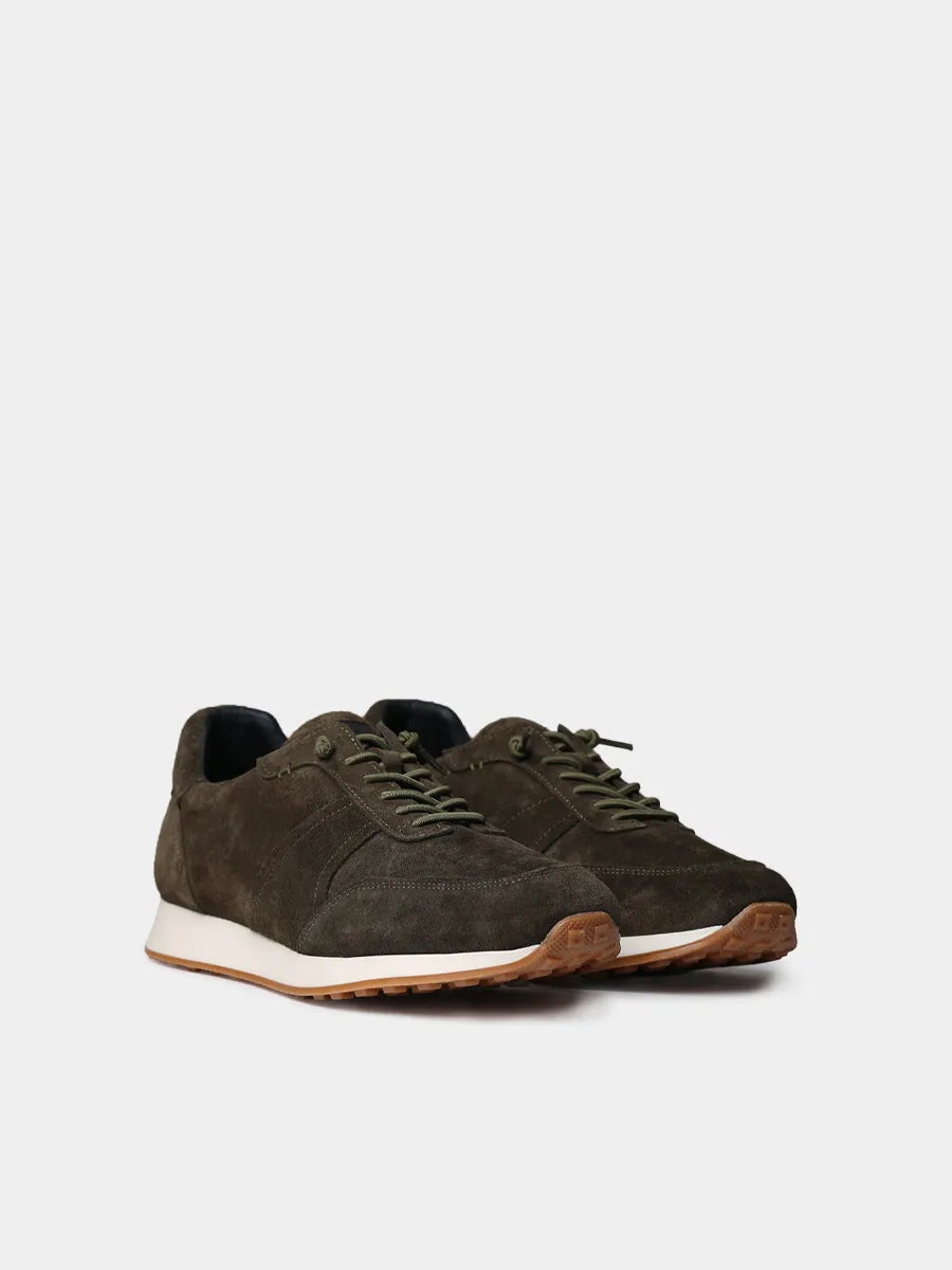 Zapatos con cordones hombre - Deportivas con cordones elásticos en serraje para hombre | DORIAN  - Toni Pons  