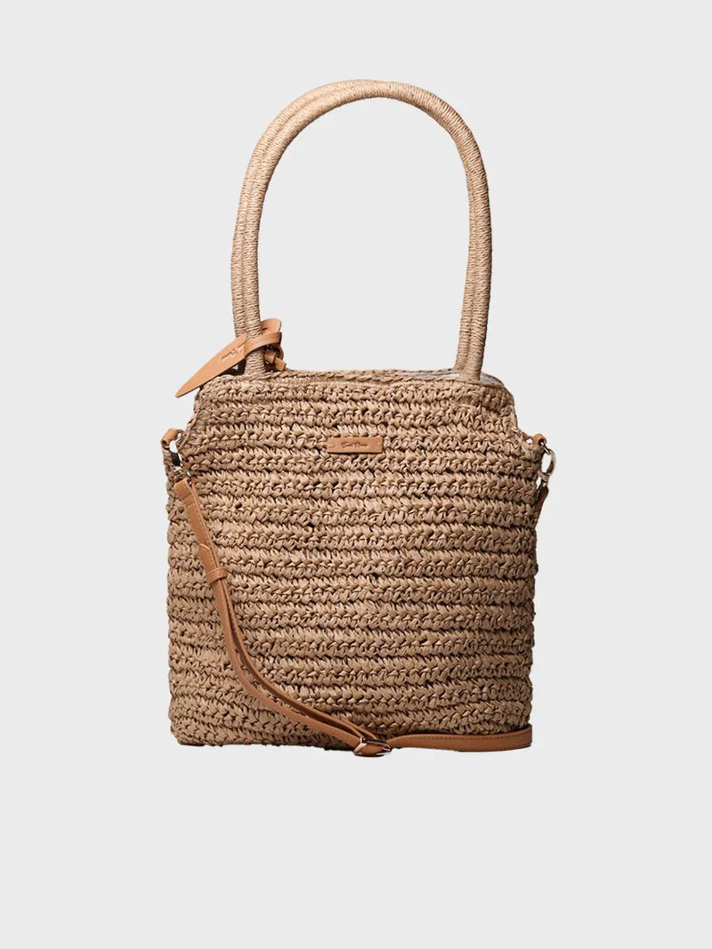 Paper raffia bag with removable strap | DOROTHY Paper raffia bag with removable strap | DOROTHY