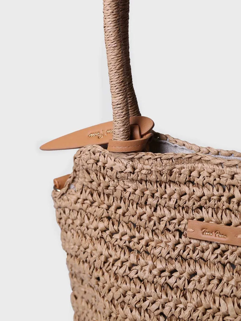 Complementos - Bolso de rafia de papel con tira removible | DOROTHY  - Toni Pons  