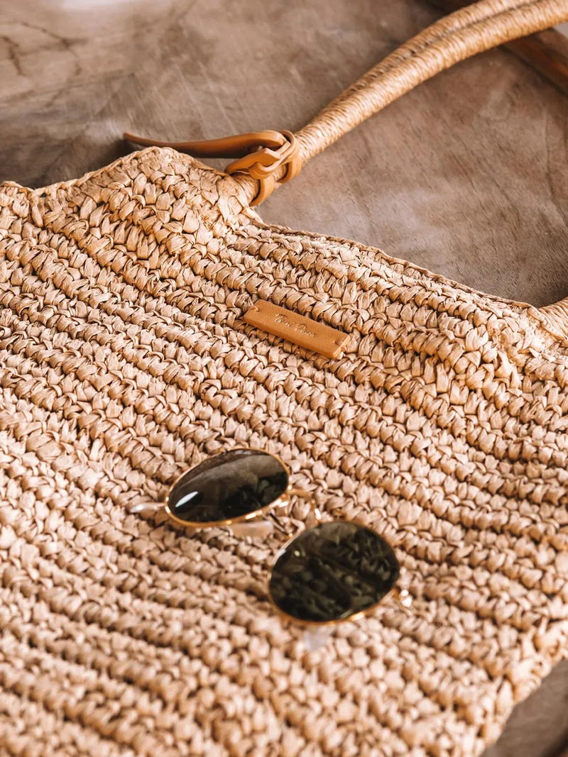 Paper raffia bag with removable strap | DOROTHY Paper raffia bag with removable strap | DOROTHY