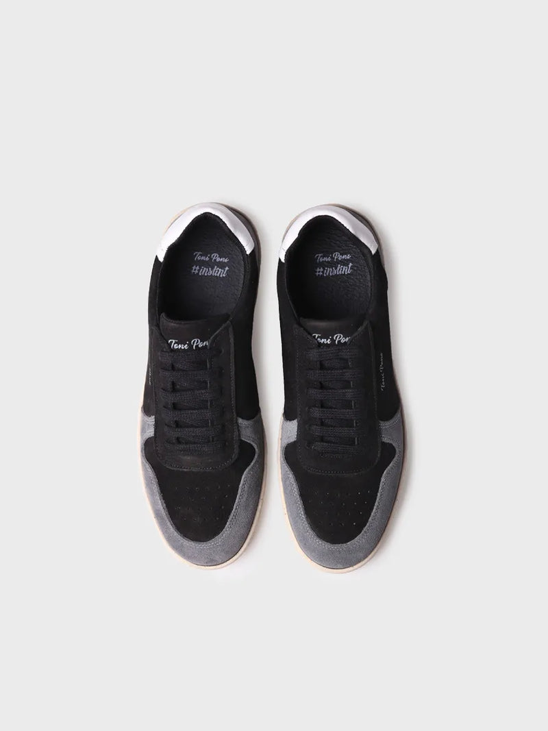 zapatillas hombre - Sneakers para hombre en serraje | DUBLIN  - Toni Pons  