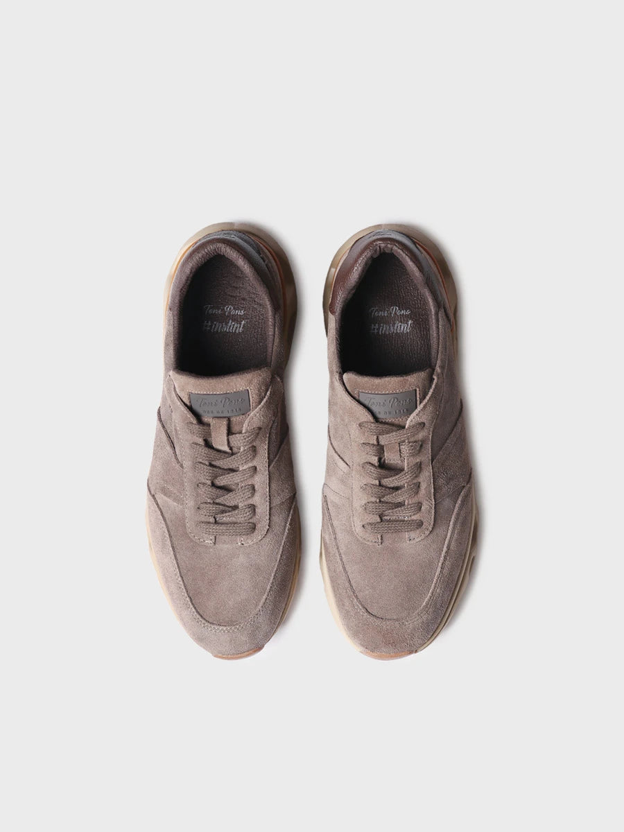Zapatillas hombre - Zapatilla deportiva en serraje para hombre | DURAN  - Toni Pons  