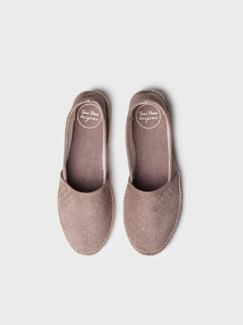 Alpargata mujer - Alpargata de mujer con brillantes  - Toni Pons  