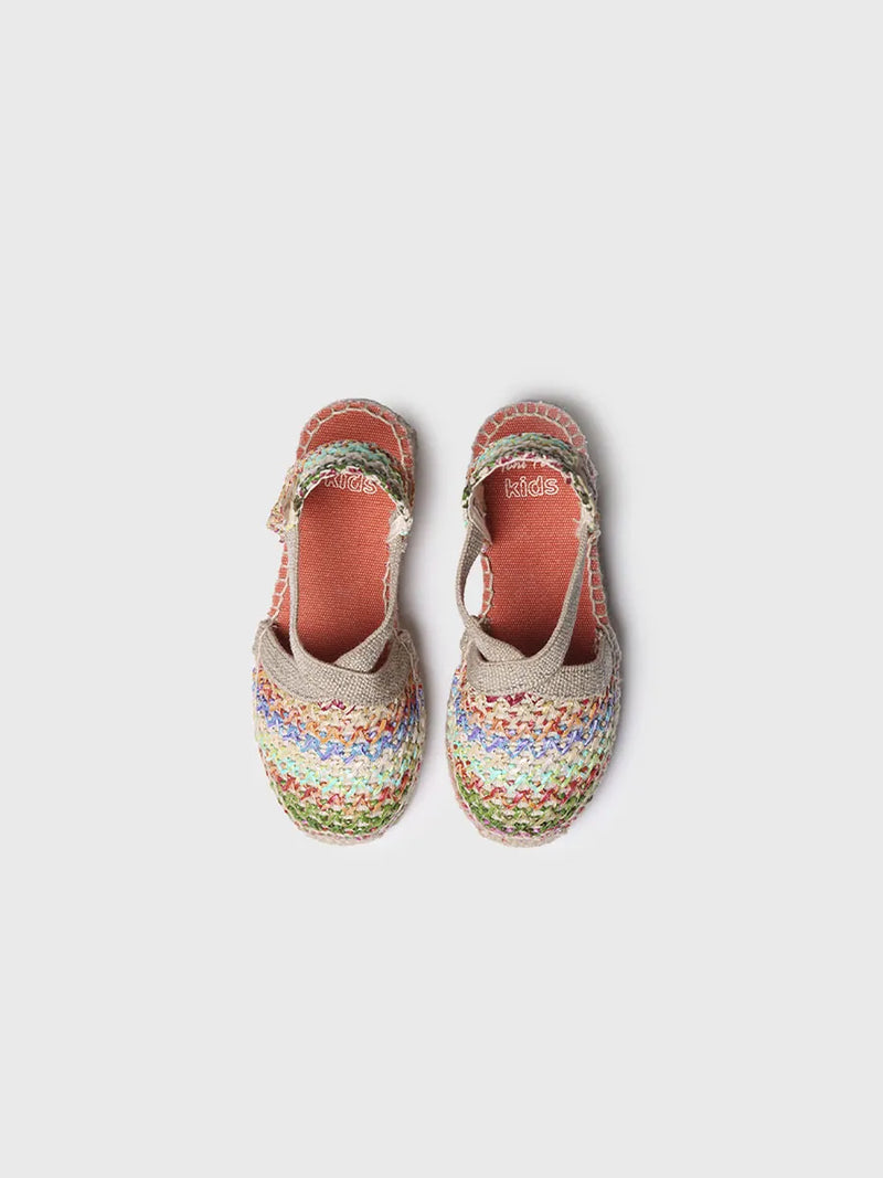 EDITA-NZ - Girl's espadrilles with elastics | TONI PONS