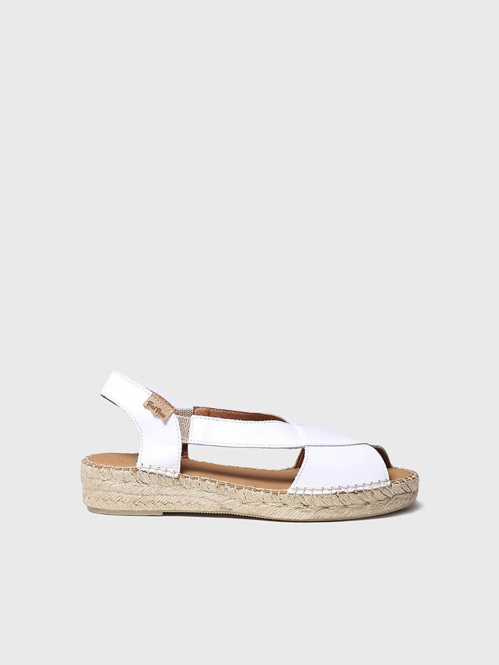  - Sandalias de mujer en piel con tiras cruzadas | ELDA-P  - Toni Pons  
