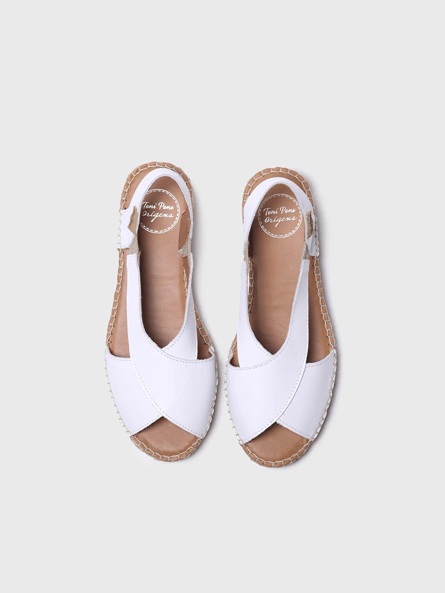  - Sandalias de mujer en piel con tiras cruzadas | ELDA-P  - Toni Pons  