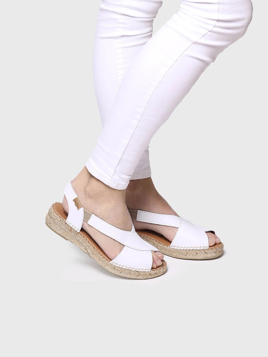  - Sandalias de mujer en piel con tiras cruzadas | ELDA-P  - Toni Pons  