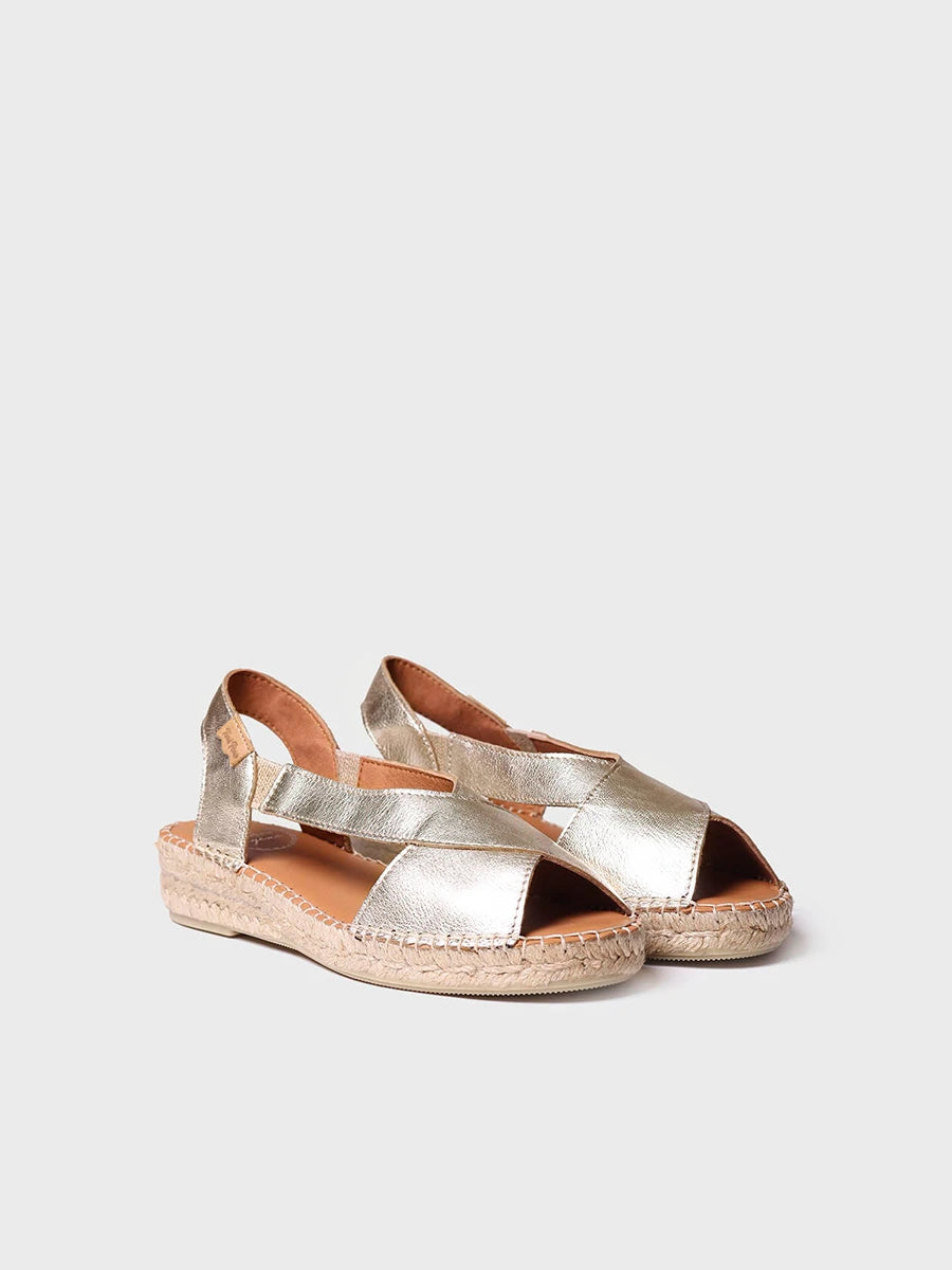  - Sandalias de mujer en piel con tiras cruzadas | ELDA-P  - Toni Pons  