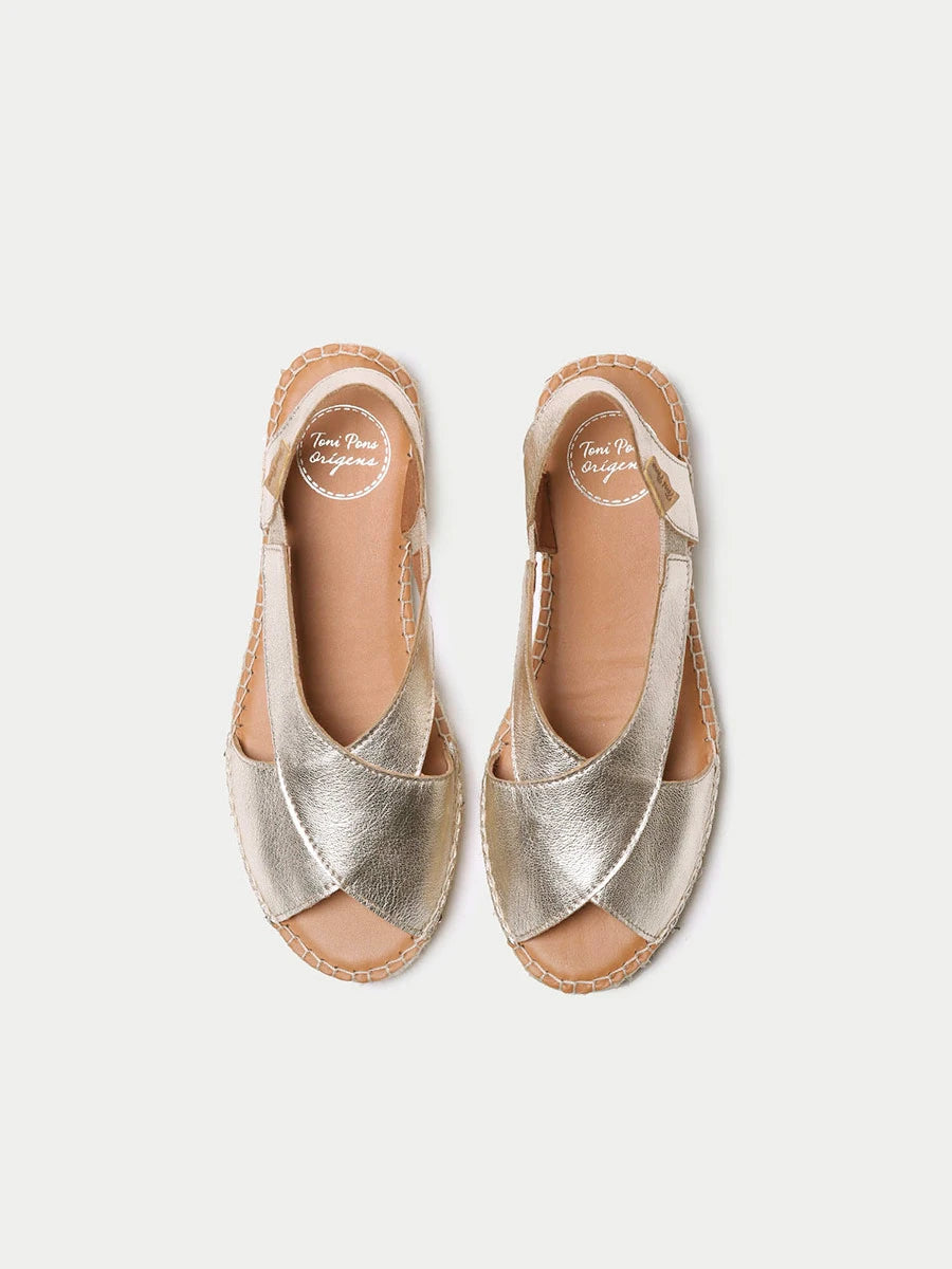  - Sandalias de mujer en piel con tiras cruzadas | ELDA-P  - Toni Pons  