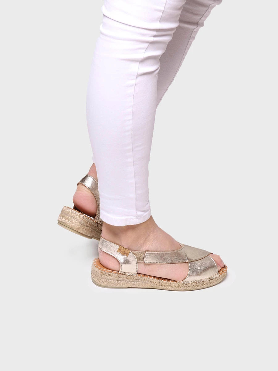  - Sandalias de mujer en piel con tiras cruzadas | ELDA-P  - Toni Pons  