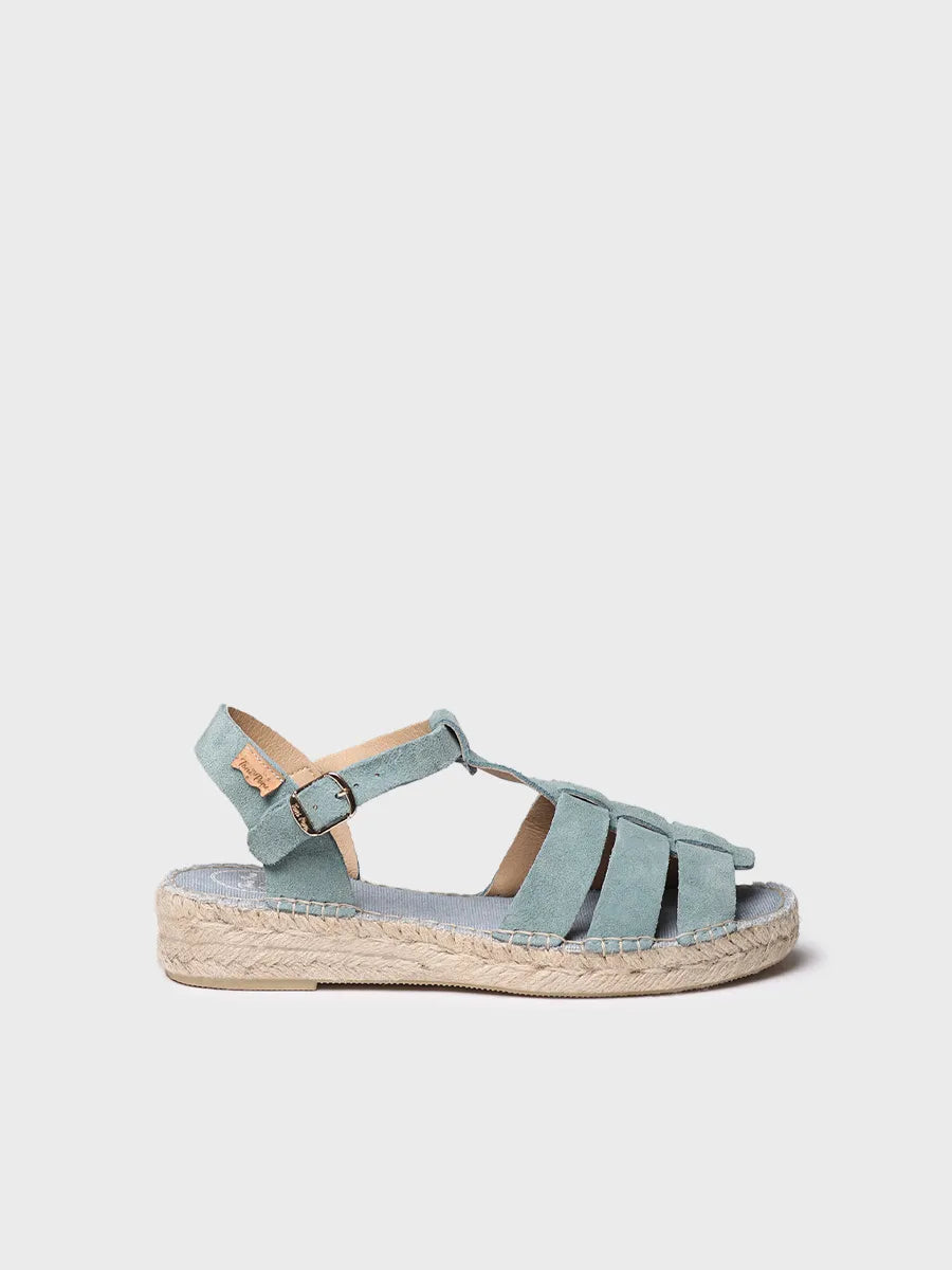 Women's suede fisherman sandal