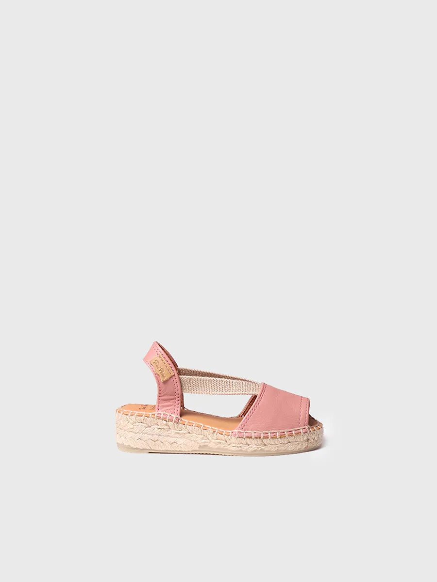 Leather espadrilles for kids - ELI-P