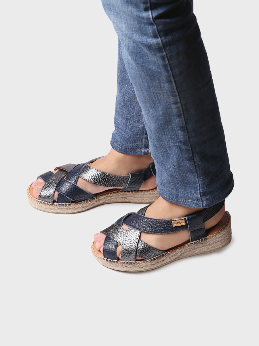 Alpargata mujer - Alpargata de piel para mujer  - Toni Pons  