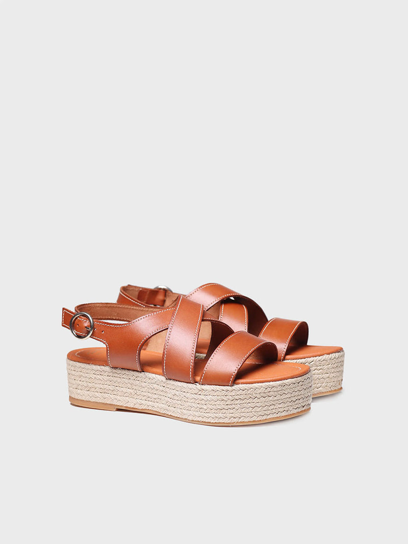 Sandalias mujer - Sandalia de plataforma de tiras  - Toni Pons  