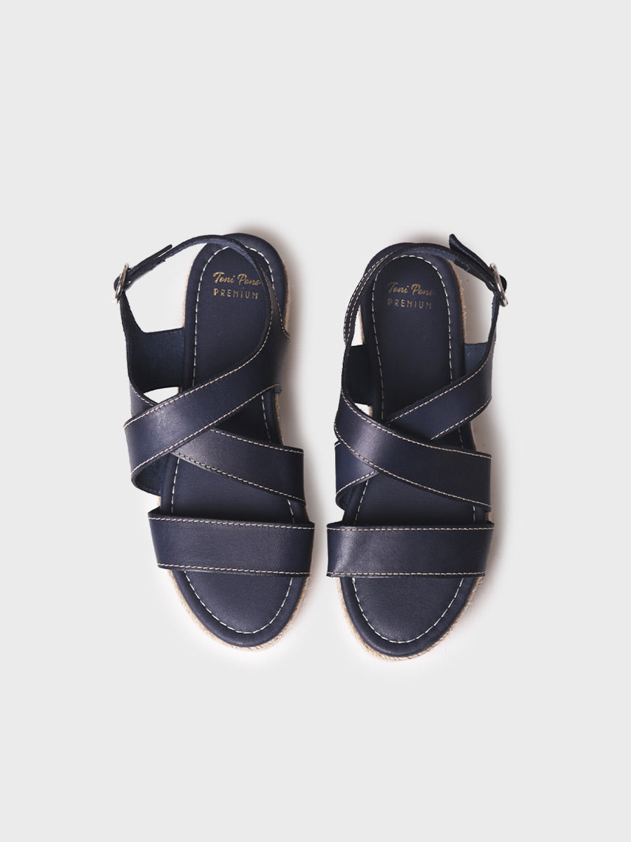 Sandalias mujer - Sandalia de plataforma de tiras  - Toni Pons  