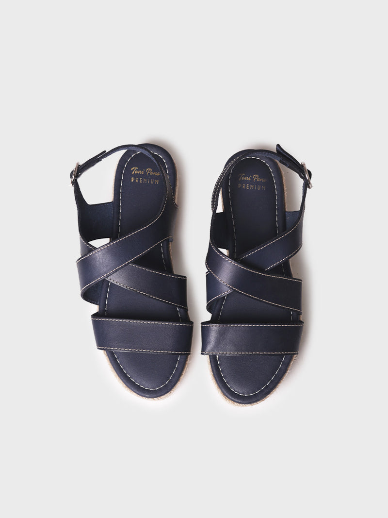 Sandalias mujer - Sandalia de plataforma de tiras  - Toni Pons  