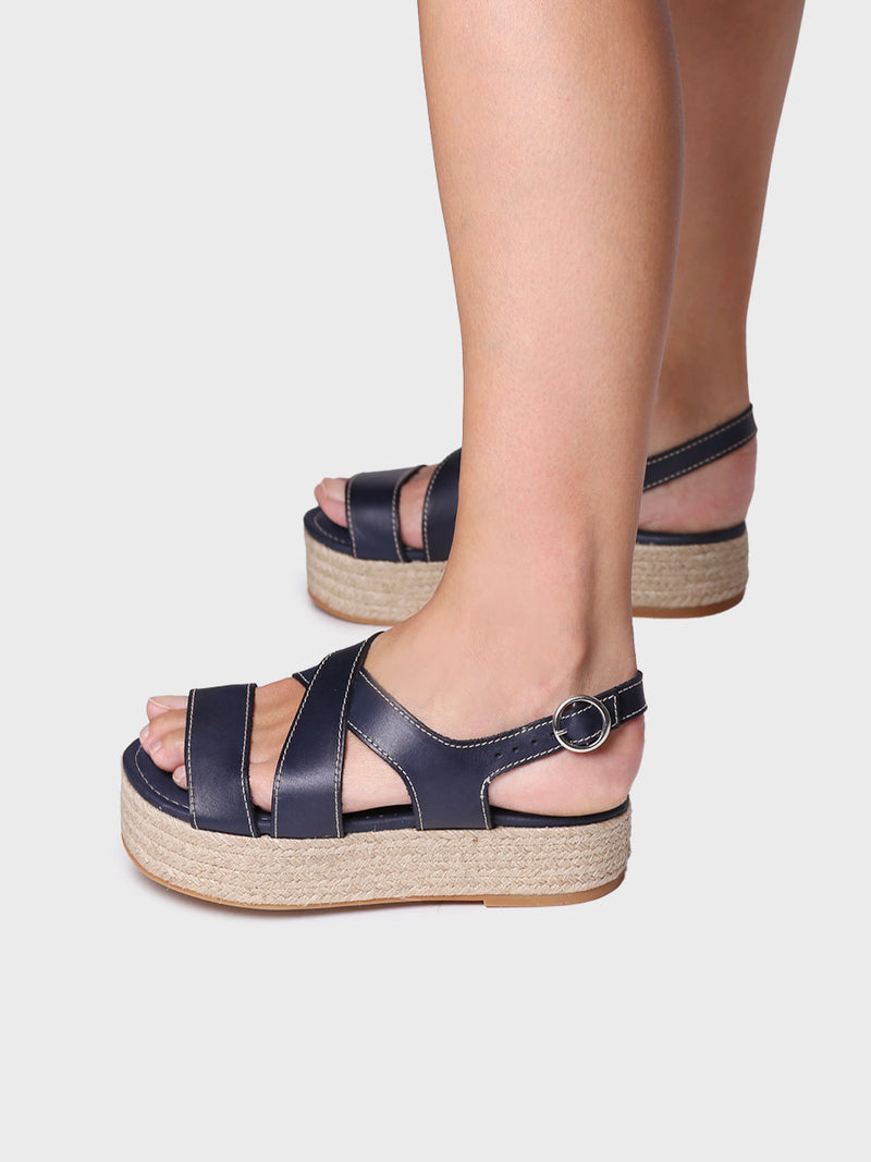 Sandalias mujer - Sandalia de plataforma de tiras  - Toni Pons  