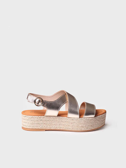 Sandalias mujer - Sandalia de plataforma de tiras  - Toni Pons  