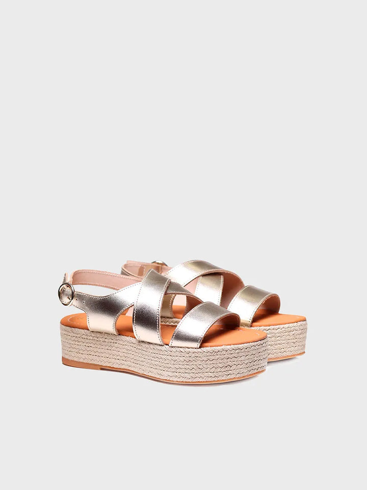 Sandalias mujer - Sandalia de plataforma de tiras  - Toni Pons  