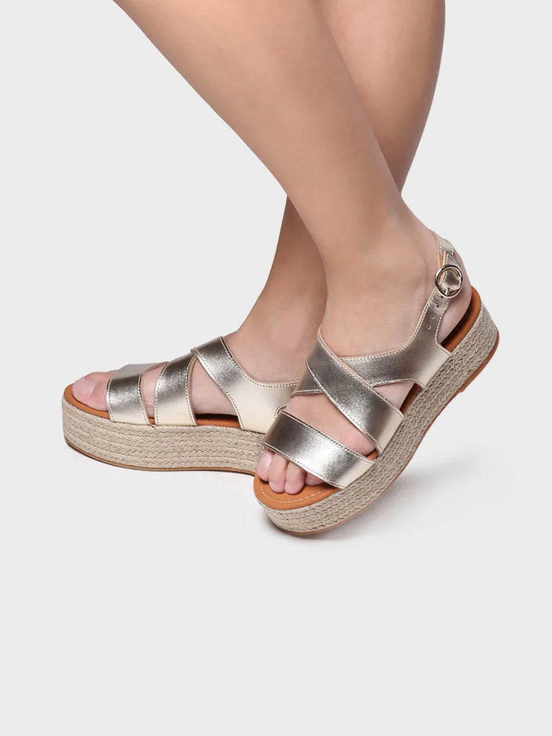 Sandalias mujer - Sandalia de plataforma de tiras  - Toni Pons  