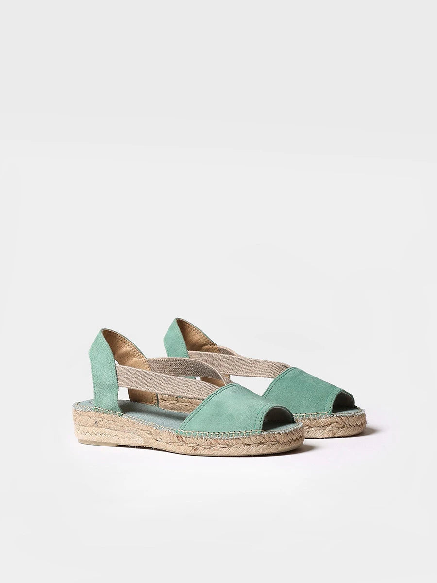  - Alpargata plana de ante para mujer | ELLA  - Toni Pons  