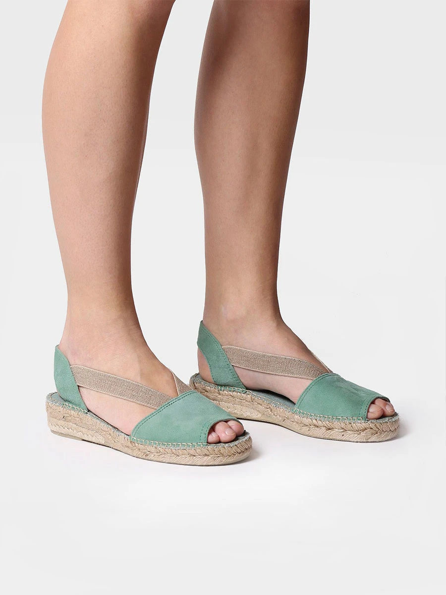  - Alpargata plana de ante para mujer | ELLA  - Toni Pons  