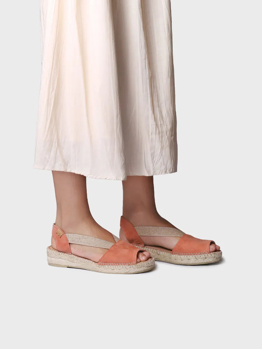  - Alpargata plana de ante para mujer | ELLA  - Toni Pons  