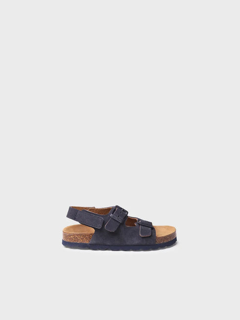 Kids' BIO sandal in split leather