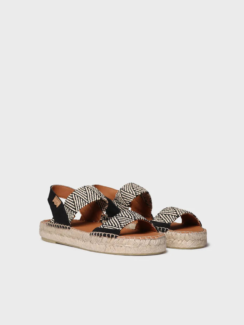  - Alpargatas bicolor con tiras elásticas anchas | ELX  - Toni Pons  