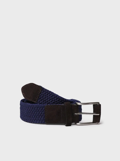 Complementos - Cinturón de hombre de tela y piel | ERIC  - Toni Pons  