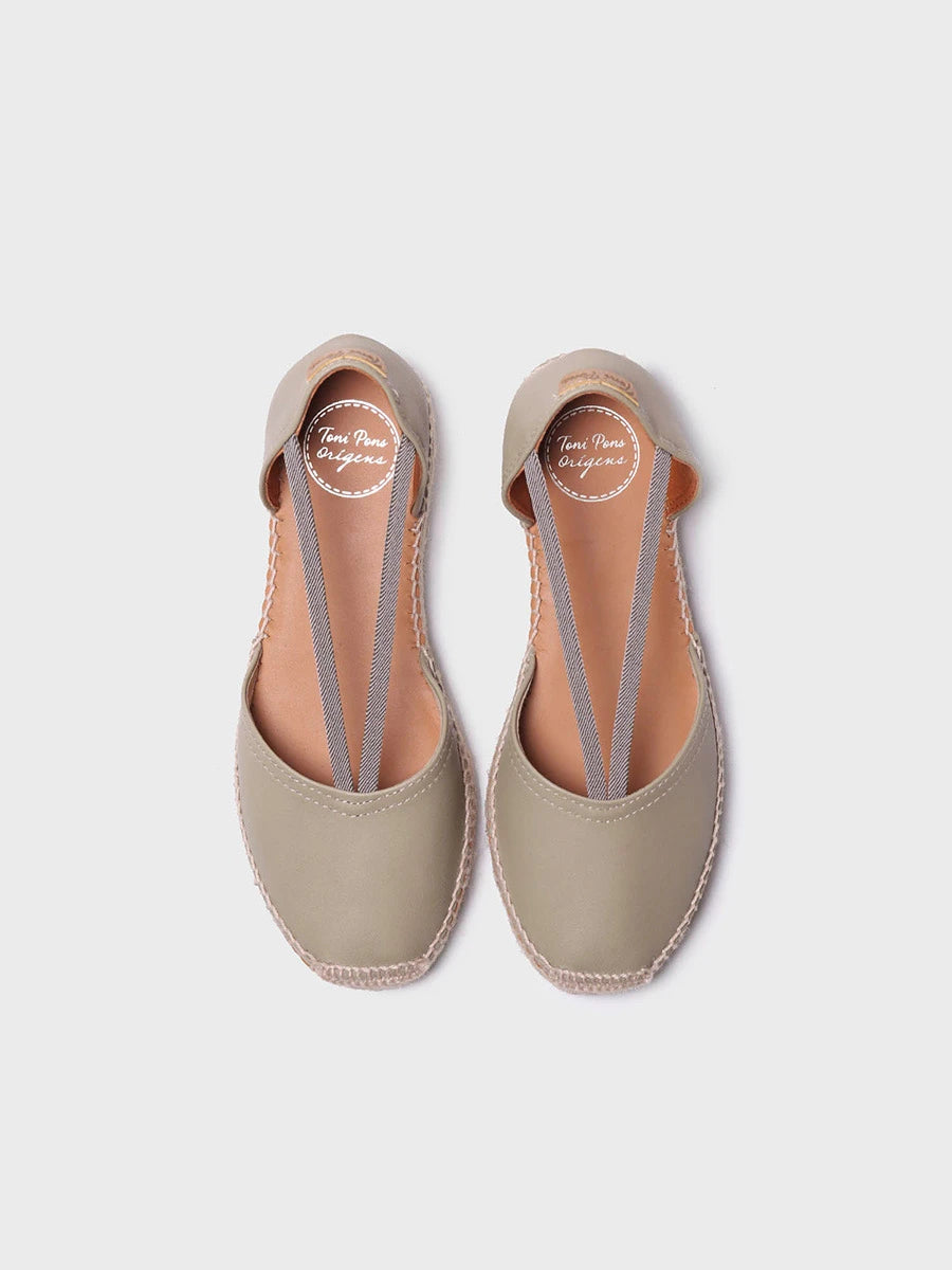  - Alpargata de piel para mujer con tiras | ERLA-A  - Toni Pons  