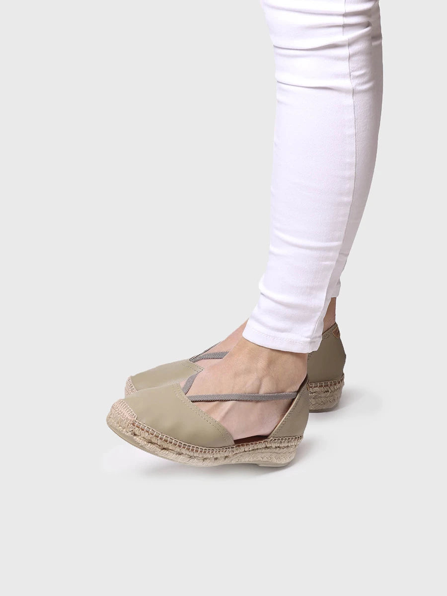  - Alpargata de piel para mujer con tiras | ERLA-A  - Toni Pons  